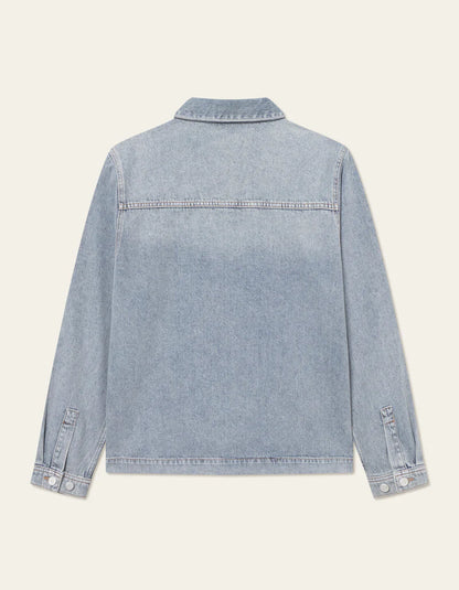 LAYTON WASHED DENIM OVERSHIRT