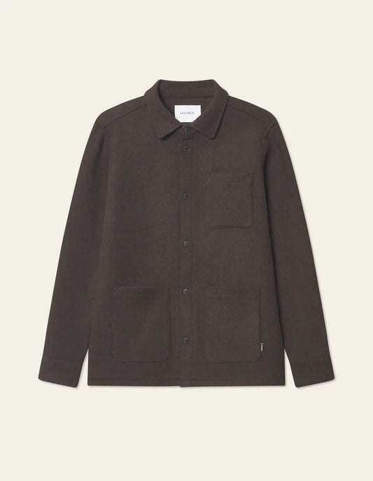 JASON SOLID WOOL OVERSHIRT