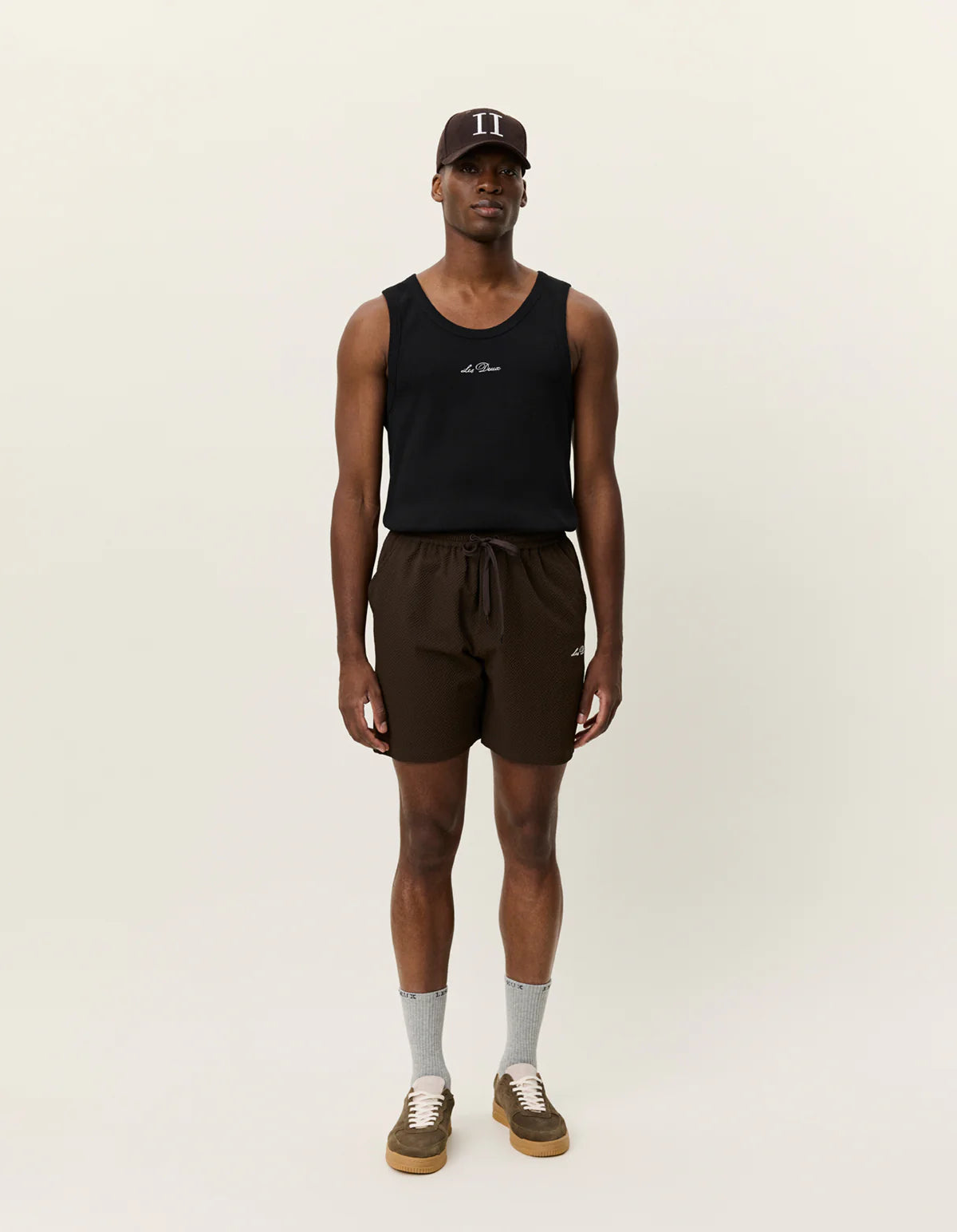 Stan Seersucker Swim Shorts