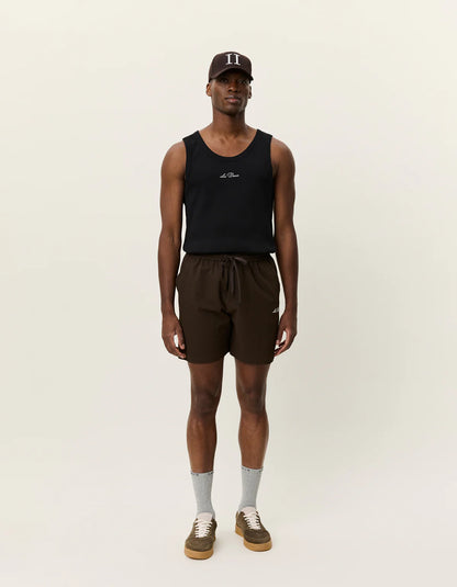 Stan Seersucker Swim Shorts