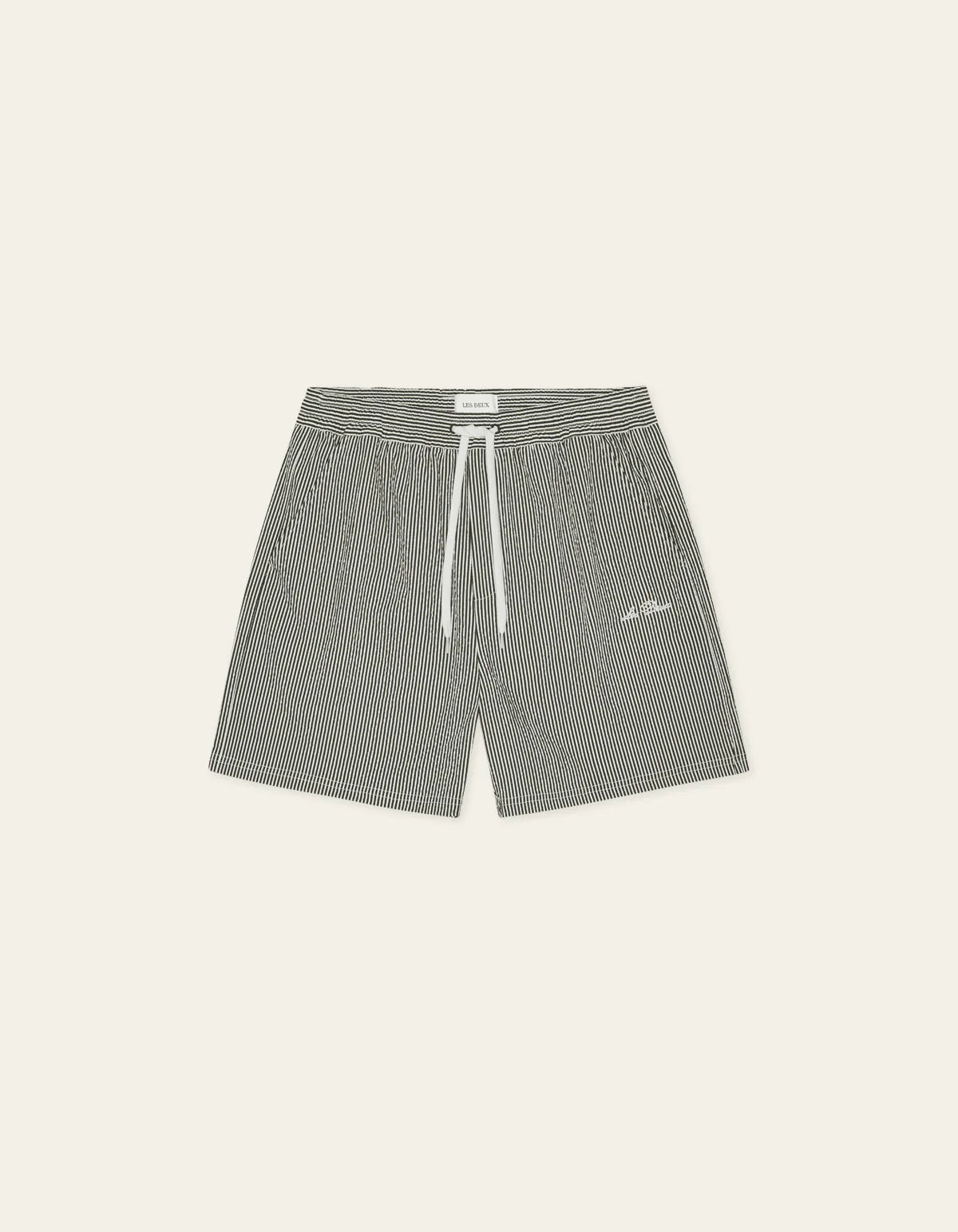 Stan Stripe Seersucker Swim Shorts