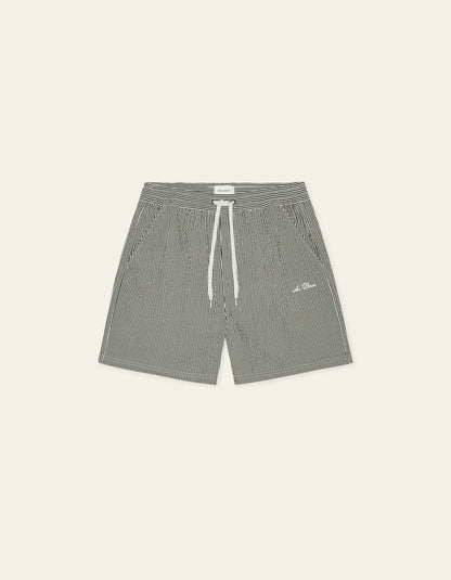 Stan Stripe Seersucker Swim Shorts