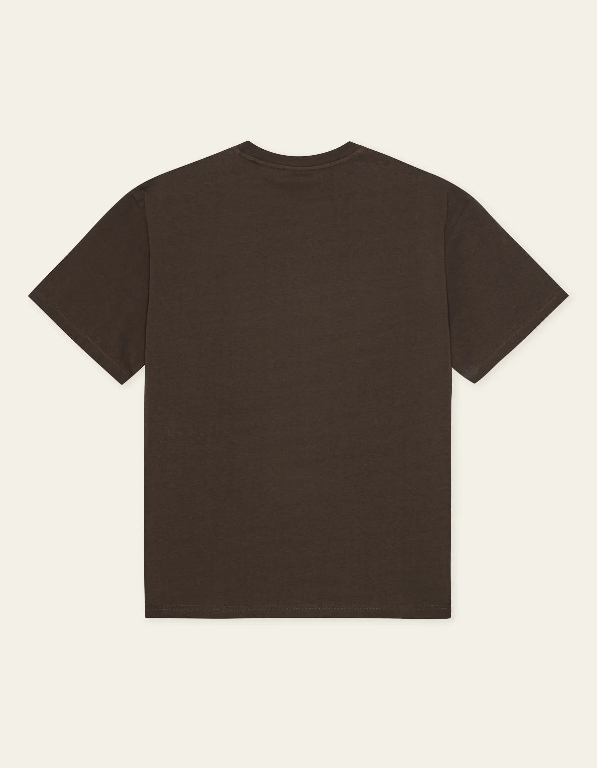 Crew T-shirt Turkish Coffee Brown