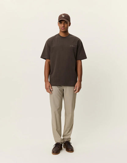 Crew T-shirt Turkish Coffee Brown