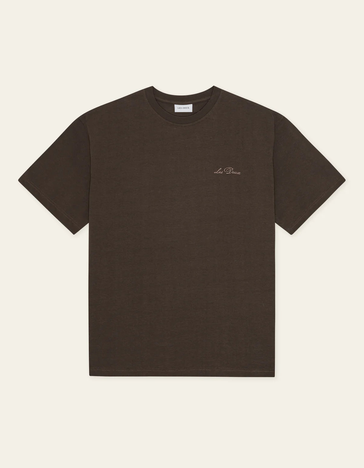 Crew T-shirt Turkish Coffee Brown