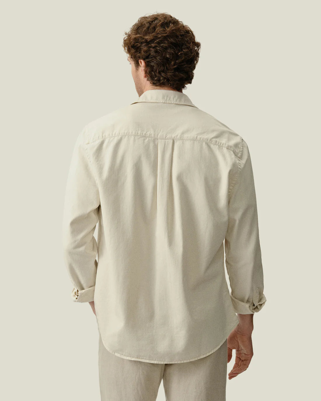 Twill Shirt / Cream
