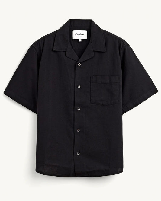 Hopsack SS Black