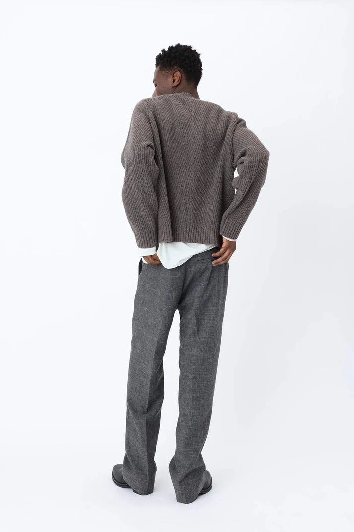 Bently Knit Sweater - Major Brown