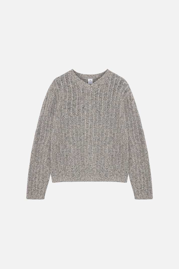 Jack Knit Sweater - Micro Chip Grey