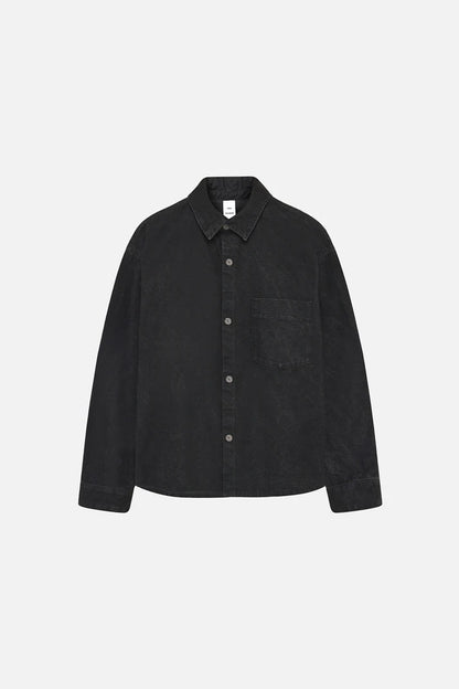 Maza Denim Shirt - Xenon Black