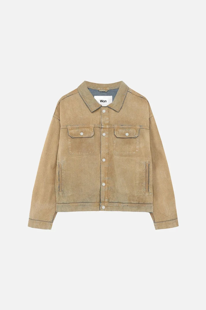Shawn Jacket - Washed Beige