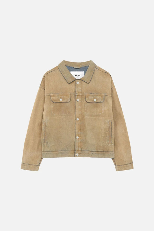 Shawn Jacket - Washed Beige