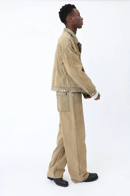 Shawn Jacket - Washed Beige