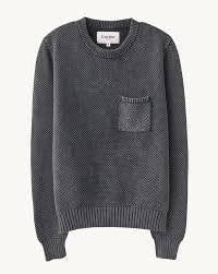 Pocket Crewneck - Black