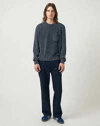 Pocket Crewneck - Black