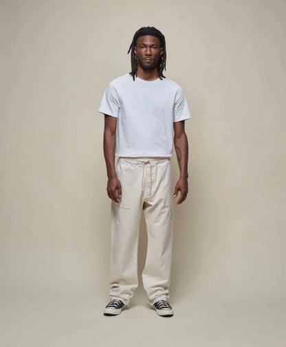 WORKERS COTTON DRAWSTRING PANT
