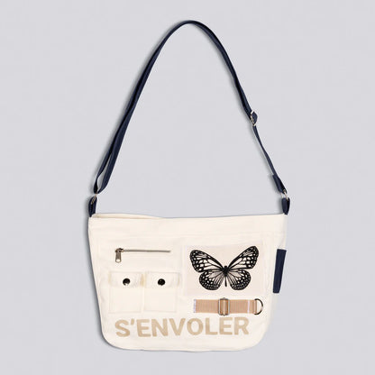THE S'ENVOLER MESSENGER TOTE