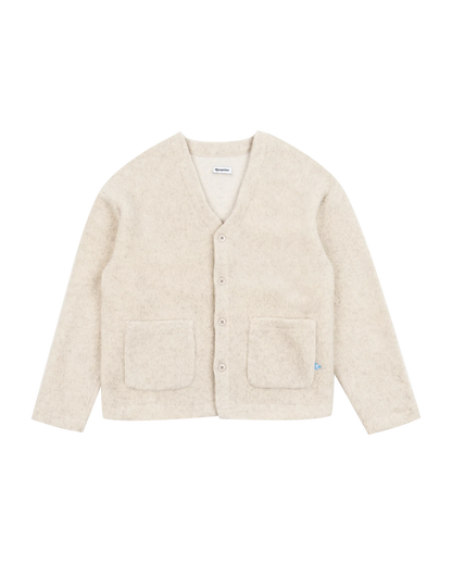 Henry Cardigan- Butter White