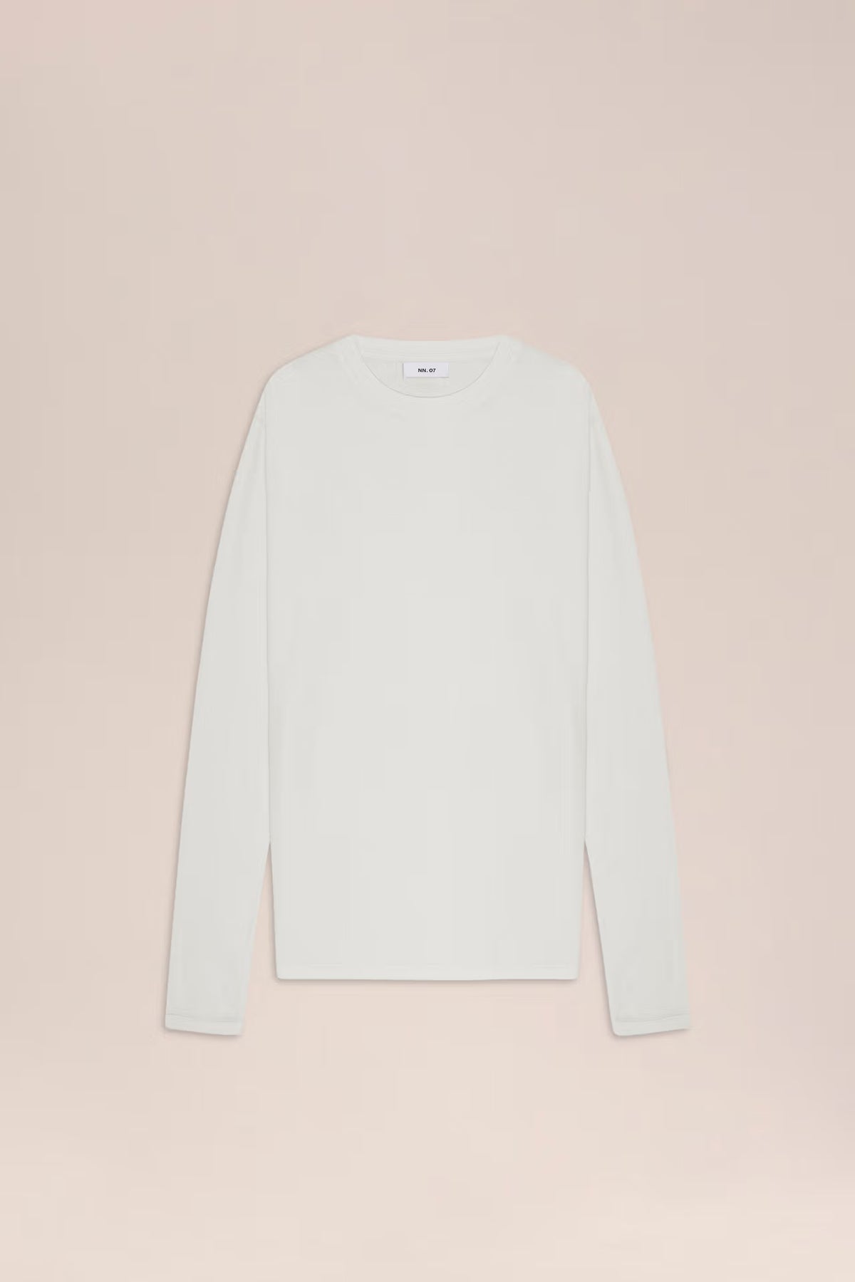 NN07 CLIVE WAFFLE KNIT TEE - OFF WHITE