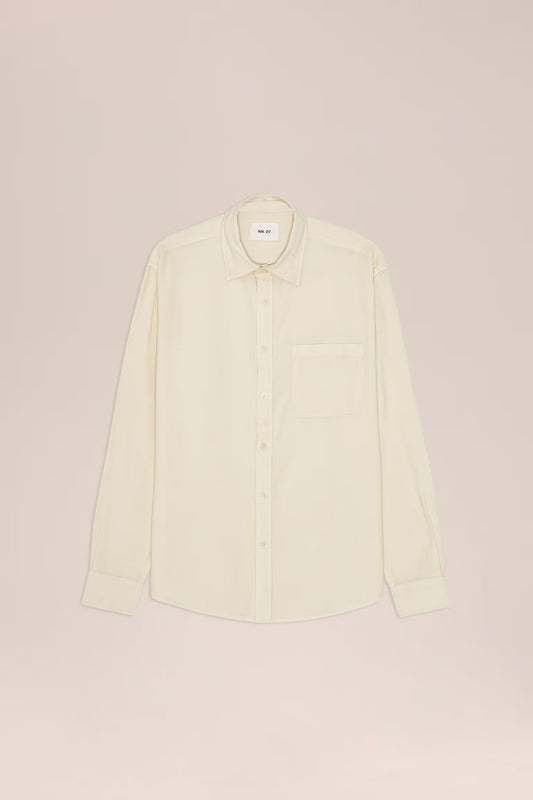 NN07 DEON LS SHIRT - IVORY