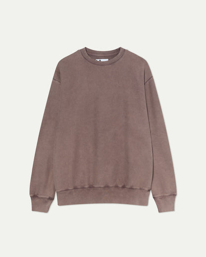 NOBRE CLASSIC SWEATSHIRT- BROWN