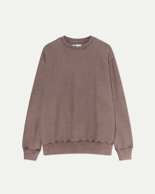 NOBRE CLASSIC SWEATSHIRT- BROWN