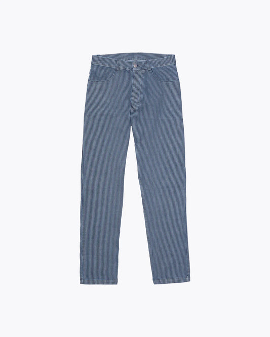 Denim Cham Pants- Indigo Lines