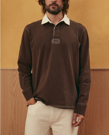 RUGBY LS - BROWN