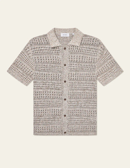 Elvin Structure Knitted SS Shirt