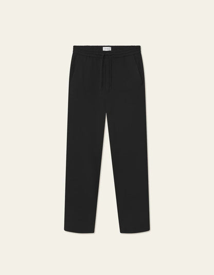 Como Structured Tapered Pant- Black