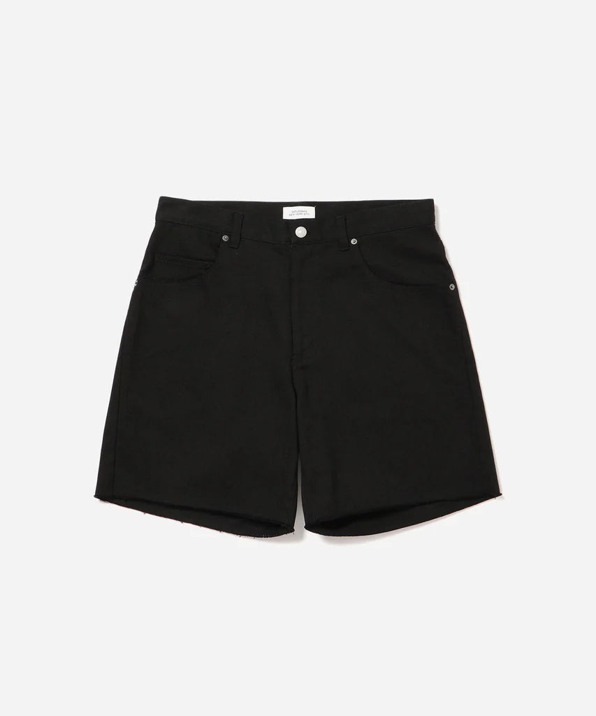 Mario Cut Off Shorts- BLACK