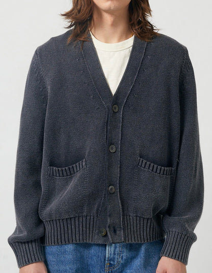 ACID WASH CARDIGAN