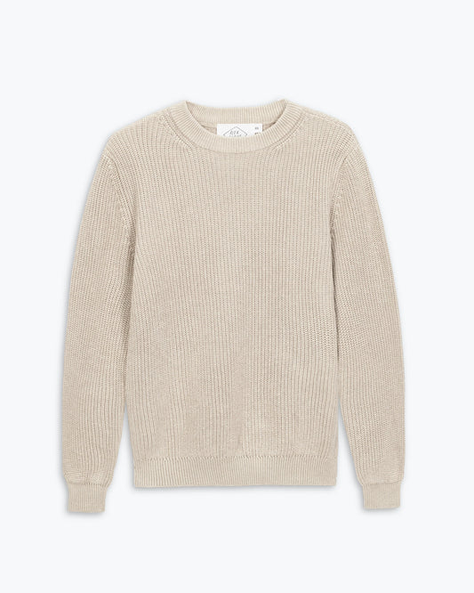 BAY SWEATER  - BONE