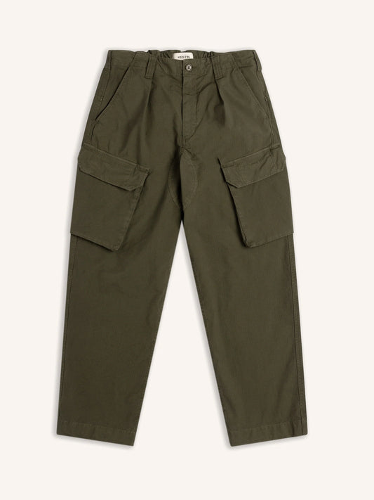 LUSS PANT- OLIVE RIBSTOP