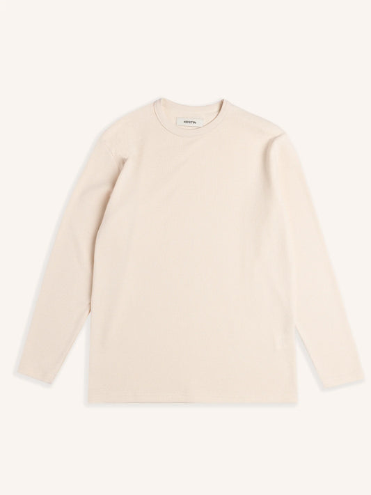 WATERNISH WAFFLE TEE- NATURAL