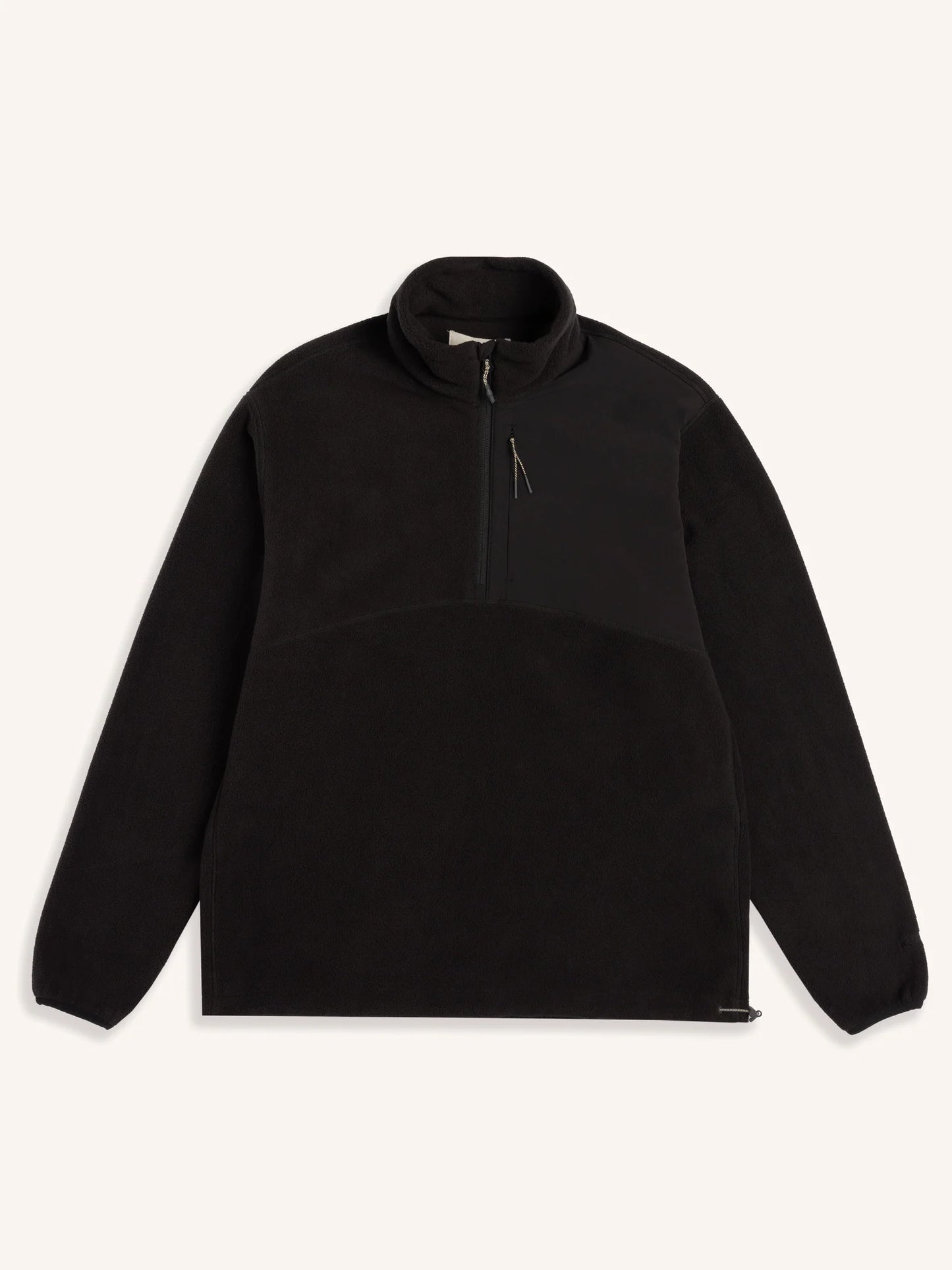 ABERFELDY FLEECE- BLACK POLAR