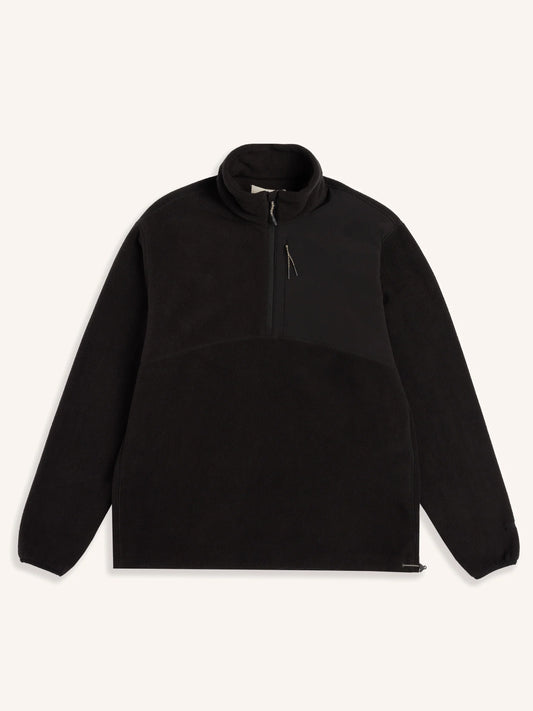ABERFELDY FLEECE- BLACK POLAR