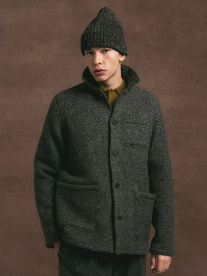 Isla Beanie- FOREST MERINO WOOL