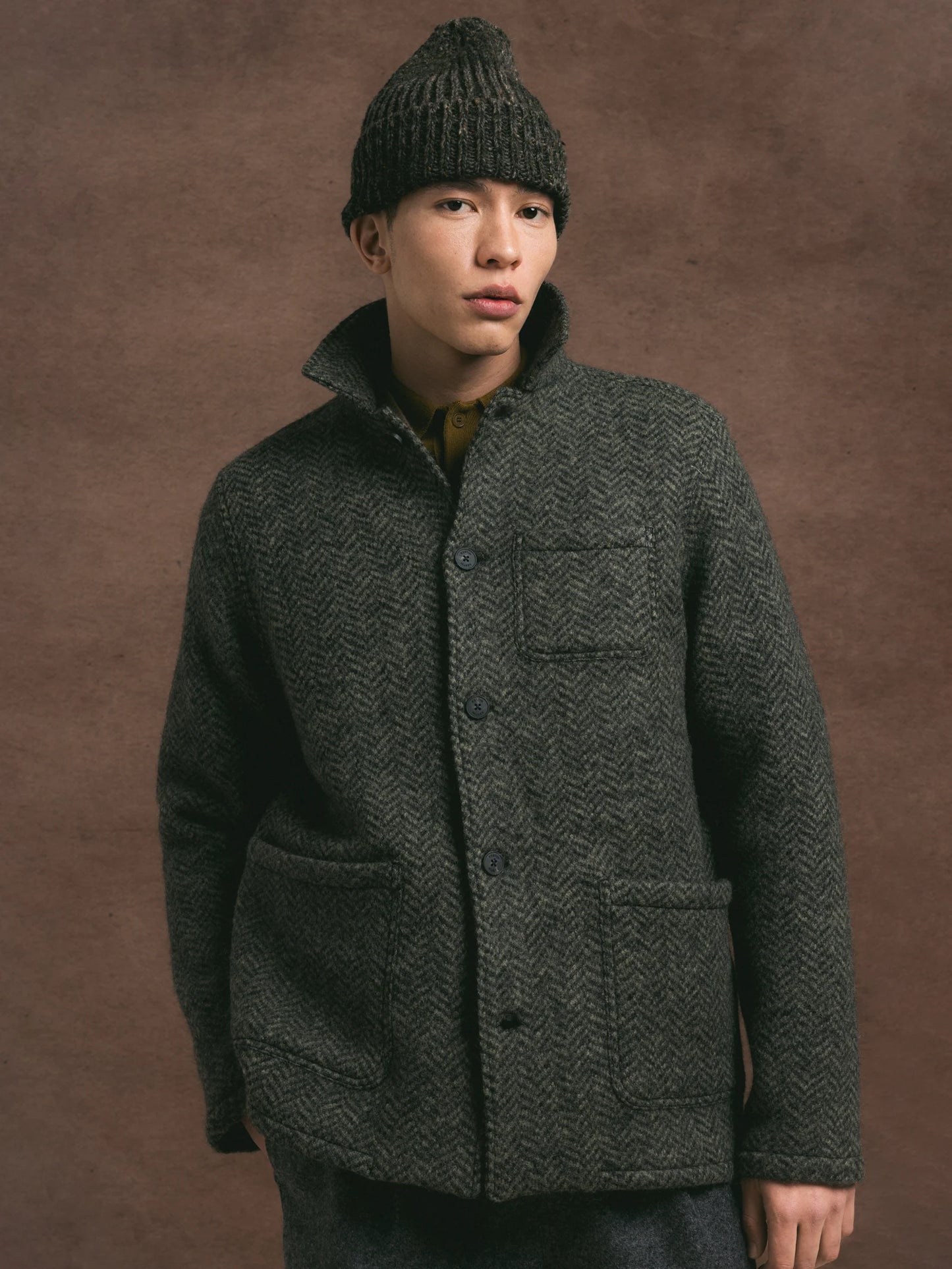 Isla Beanie- FOREST MERINO WOOL