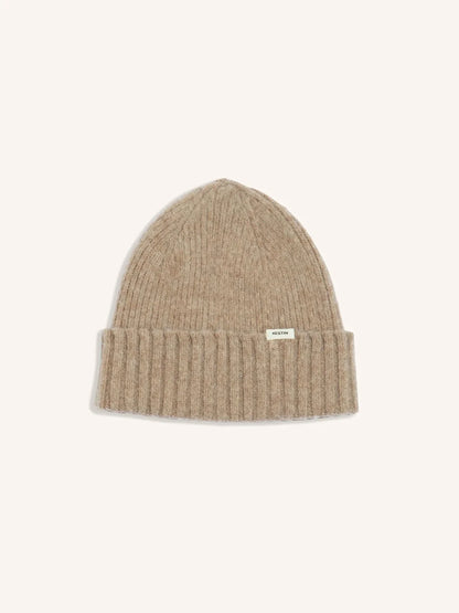 Balloch Brushed Beanie- MUSHROOM