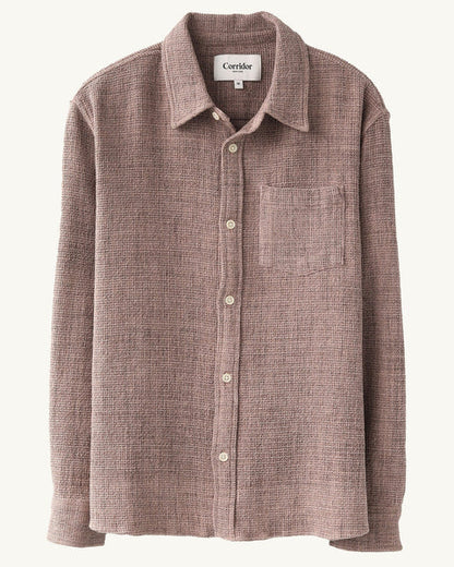 PIGMENT DYED WAFFLE LS