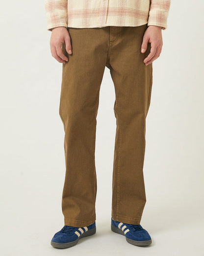 Heavy Twill Trouser- BROWN