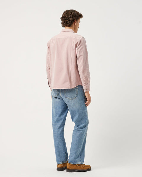 Garment Dyed Twill LS- PINK