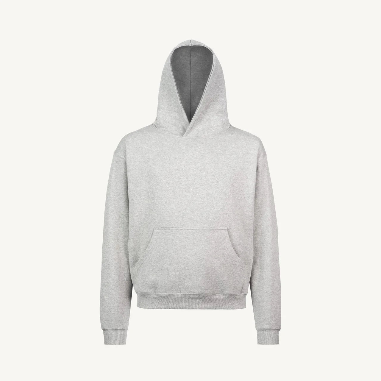 Light Grey Marl Oversized Hoodie