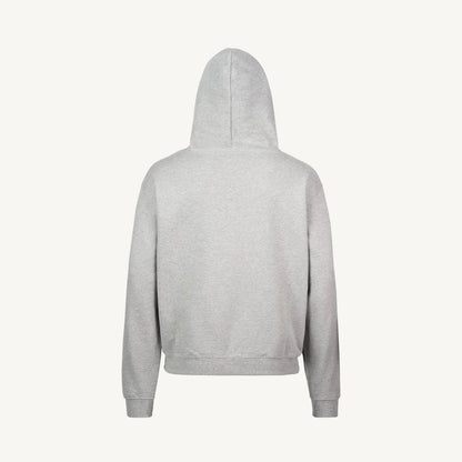 Light Grey Marl Oversized Hoodie