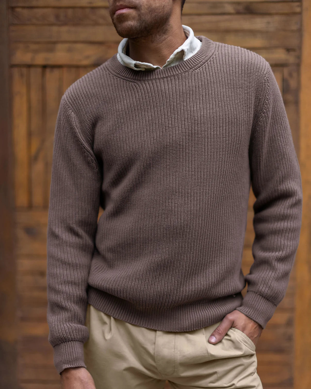 Bay Sweater- BROWN