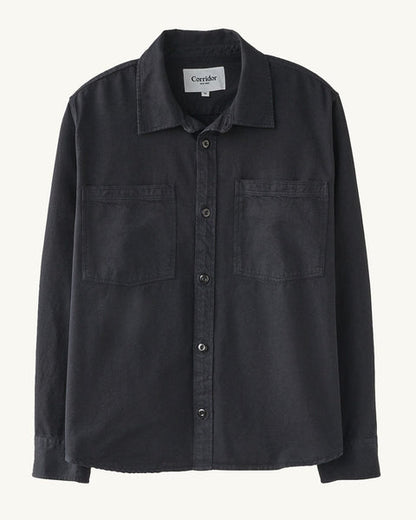 GARMENT DYED TWILL LS