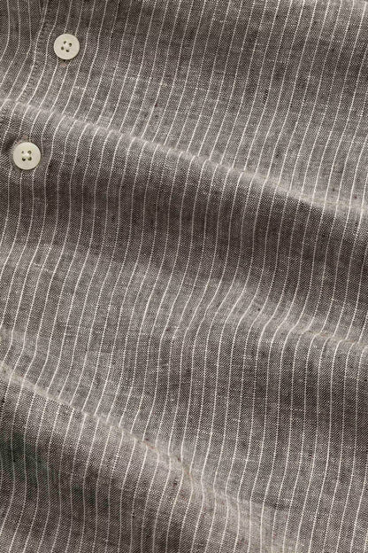Enzo Shirt- Clay Stripe