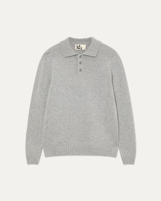 ECA POLO KNIT- GREY