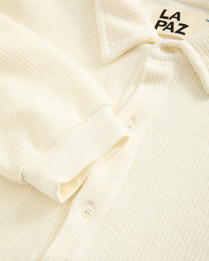 MESQUITA- RIBBED OFF WHITE